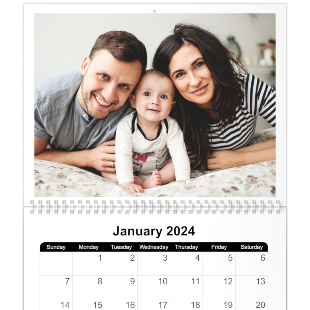 Same Day 8.5x11 Wall Calendar, 18 Month