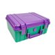 thumbnail image 2 of Caja de herramientas impermeable, estuche rígido, bolsa de transporte, caja de almacenamiento para protección de manos, estuche para cámara para equip Púrpura verde, 2 of 8