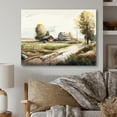 thumbnail image 2 of Designart Path To The Barn II Canvas Wall Art, 2 of 5