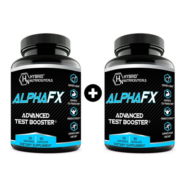AlphaFX Advanced Testosterone Booster Estrogen Blocker Supplement for
