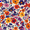 Colorful Flowers Pattern, variant on Yayeee Faucet Mat for Kitchen Sink 14.7" Diatomite Long Splash Guard Pad, Colorful Flowers Pattern