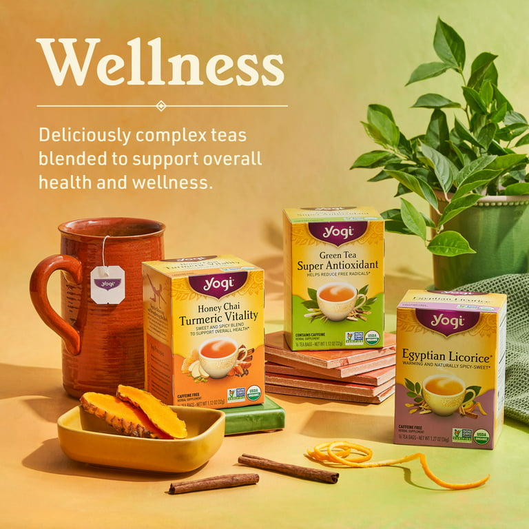 Organic Green Balance, 17 packages - Yogi Tea - VitalAbo Online Shop Europe