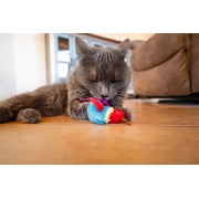 Vibrant Life Catnip Feather Bird Cat Toys, Parrot and Toucan, 2 Count
