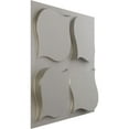 thumbnail image 2 of Ekena Millwork 19 5/8"W x 19 5/8"H Clover EnduraWall Decorative 3D Wall Panel, Textured Metallic Silver (Covers 2.67 Sq. Ft.), 2 of 6