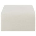 thumbnail image 5 of Meridian Furniture Arc Cream Boucle Fabric Ottoman, 5 of 7