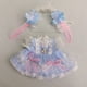 thumbnail image 5 of Ropa de reemplazo de muñeca para bebé, traje de muñeca de tres V3, vestido Lolita lindo y dulce, falda pequeña, 20cm, 5 of 5