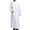 White, variant on jjayotai Mens Long Sleeve Tops Clearance Men's Muslim Robe Arab Middle Robe Long Style Long Sleeve Embroidered Standing Neck Pocket Long Shirt Fashion Casual Robe
