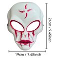 thumbnail image 2 of Halloween Full Face Funny And Scary Alien Party Gathering Toy, 2 of 7