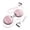 Rose, variante sur amagogo Appareil d'Entraînement Abdominal et de Taille, Pliable, Silencieux, avec Rotation à 360 Degrés, Gris