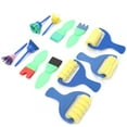 thumbnail image 3 of 12 Uds. Pinceles de esponja para pintar, rodillo de sello EVA, herramientas de aprendizaje temprano DIY, juego de pintura para niños pequeños, 3 of 12