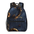 thumbnail image 1 of Balery Elegant Gold Scrollwork Mochila Escolar Impresa, Mochila Ligera para Viajes Casual, Mochila Duradera y Cómoda Multifuncional, Mochila para Laptop-One Size, 1 of 5