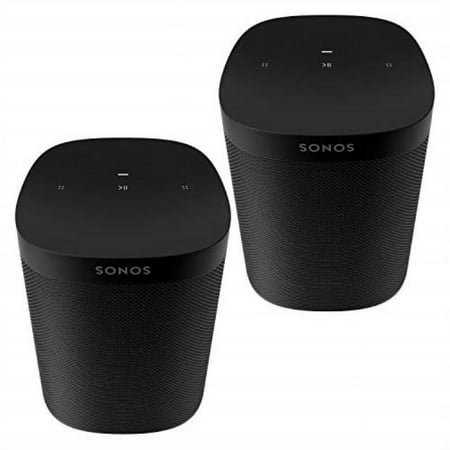 two room set sonos one sl - the powerful microphone-free speaker for music and more - black