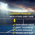 thumbnail image 4 of Tennis Racket Grip, Anti Slip Super Absorbent Tennis Overgrip With Perforated Design For Dry Feel And Absorbent Performance, Universal Compatibility Blue Grip Tape Set Of 3, 4 of 5