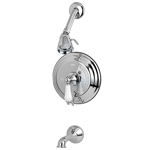 Kingston Brass Robinet de Baignoire et de Douche à une Poignée pour Restauration