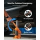 thumbnail image 4 of VEVOR Gato Hidráulico de Suelo 12 T, con Alcance de Elevación de 205-400 mm, para Coches, SUV, Camionetas, Talleres Mecánicos, Ascensores Domésticos y Maquinaria Agrícola, Naranja, 128 x 125 x 205 mm, 4 of 9