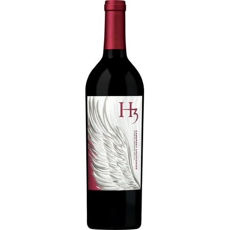 H3 Cabernet Sauvignon Washington Red Wine, 750 ml Bottle, 14.5% ABV