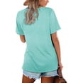 thumbnail image 3 of Camiseta Casual para Mujer Lunivop con Cuello Cuadrado y Manga Corta, 3 of 3