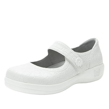 Alegria Kourtney Shoes - Women's, Embloom White 39 M