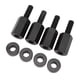 thumbnail image 5 of TKSE Soporte Elevador De Asiento, 4 Piezas Elevador De Asiento De 1,5 Pulgadas Fácil De Instalar Soportes De Elevación De Asiento De 1,5 A 2,0 Pulgadas Para Maverick X3 Todos Los Años(negro), 5 of 14