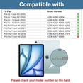 thumbnail image 2 of Funda ProCase para iPad Air de 11 pulgadas, 7.ª generación (M3) 2025, color negro, 2 of 9