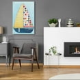 thumbnail image 5 of Epic Art 'Wind and Waves I' by Courtney Prahl, Acrylic Glass Wall Art, 24"x36", 5 of 8