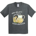 thumbnail image 3 of Inktastic When Life Gives You Lemons, Make Lemonade Youth T-Shirt, 3 of 5