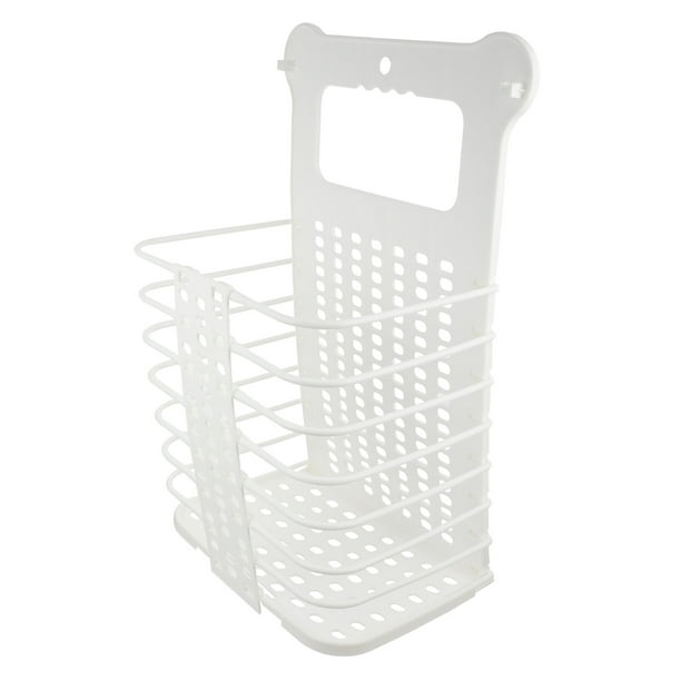 1 UNID plegable ropa sucia Cesta de baño Canasta de almacenamiento de ropa de pared