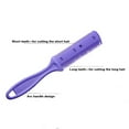 thumbnail image 6 of Tssuoun 3Pcs Hair Razor Combs Double Side Hair Cutting Comb with 10Stainless Steel Blade, 6 of 8