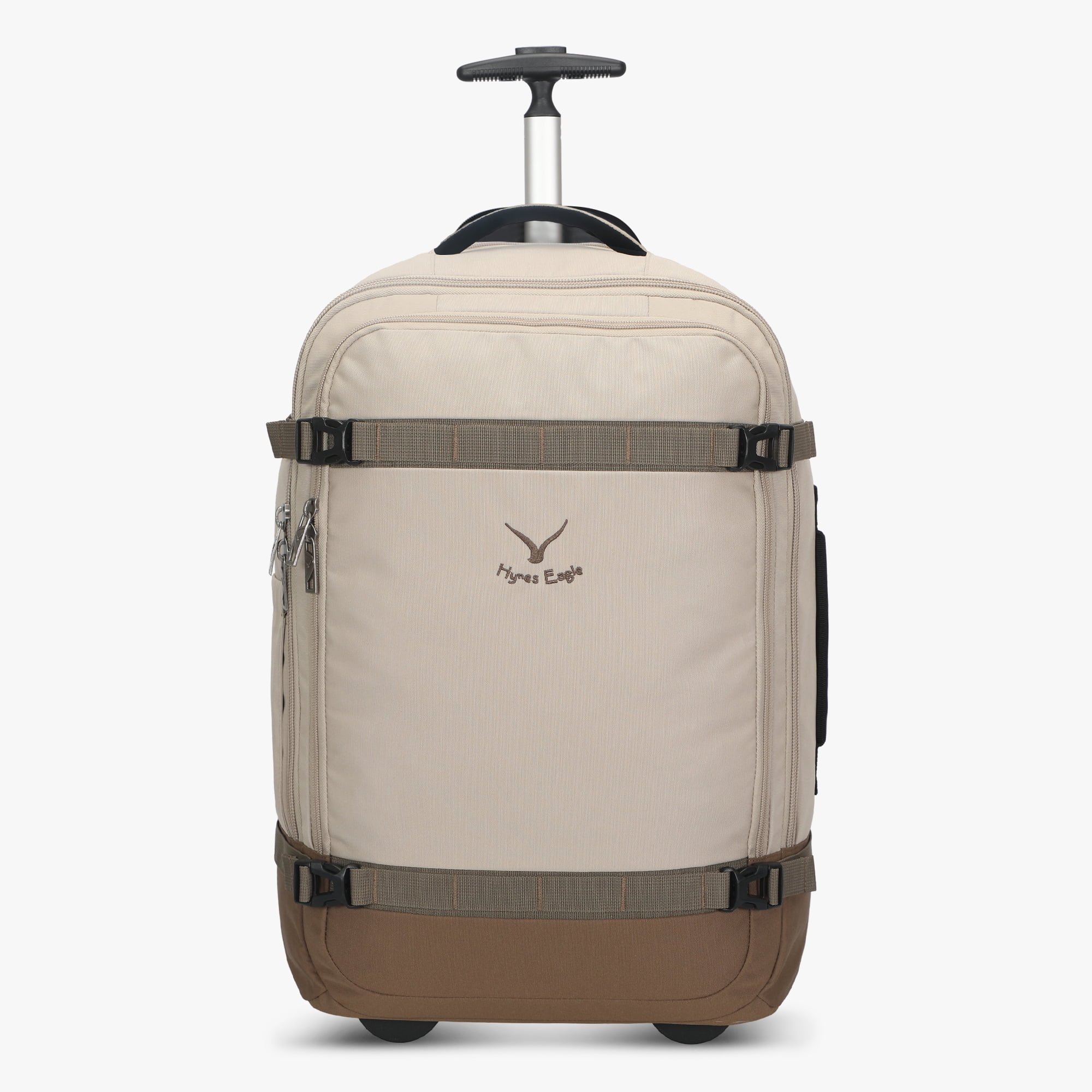 Convertible Wheeled Laptop Carry-On Bag (42L) – Hynes Eagle – Beige