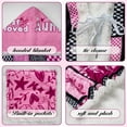 thumbnail image 4 of Soft Wearable Blanket Hoodie, Cozy Pink Blanket, Unique Throw Blankets Presents for Birthday, Christmas, 4 of 6