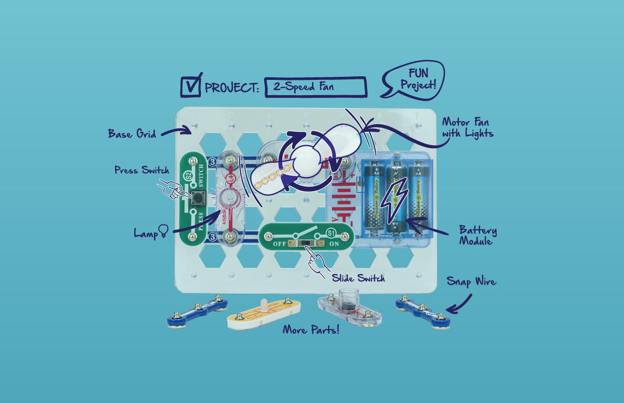 Snap Circuits Beginner Electronics Science Kit photo 4