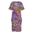thumbnail image 3 of Kabi Sunrise-vestido holgado con bolsillos para mujer ropa de verano novedad de, 3 of 6