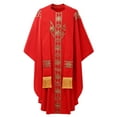 thumbnail image 1 of BLESSUME Robe de Prière Père Célèbre Chasuble Catholique Église, 1 of 6