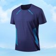thumbnail image 2 of Plus Size Men's and Big Men's T-Shirts Crewneck Short Sleeve T-Shirts Summer Casual Print Tee, 2 of 4