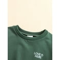 thumbnail image 6 of Michellecmm  Baby Boys Girls Sweatshirts Long Sleeve Round Neck Letter Printed Tops, 6 of 9