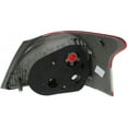 thumbnail image 2 of For Toyota Yaris 2007 08 09 10 11 2012 Tail Light Driver Side | Rear | CAPA | Base Model | Sedan | Lens & Housing | Clear & Red Lens | Replacement For TO2818133, TO2818133C | 8156152550, 2 of 6