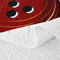 thumbnail image 5 of Homewish Star Bowling Strike Twin Quilt Set, Sport Twin Coverlet Set for Boys and Girls, 2pcs, 1 Comforter and 1 Pillowcase, 5 of 7