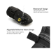 thumbnail image 3 of Botas protectoras para perros, impermeables, con cordones y tira reflectante ajustable (talla 4: largo del zapato 6,5 cm, ancho del zapato 5 cm)., 3 of 5