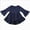 T91-Navy, variant on Toddler Girls Long Sleeve Ruffle Tiered Tunic Top for Girls 12 24 Months 2T 3T 4T 5T 6T Crewneck Flared Hem Shirts Girls Tops