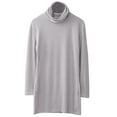thumbnail image 1 of CNKOO Robe Chandail à Manches Longues pour Femmes Col Roulé d'Hiver, 1 of 2