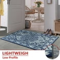 thumbnail image 2 of Lochas Vintage Bohemian Area Rug for Living Room, Retro Boho Rug Bedroom Indoor Print Carpet, 2' x 3',Blue, 2 of 6