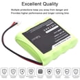 thumbnail image 3 of Medical  Replacement Battery for OMRON  HEM-907, HEM-907-PBAT, HEM-907XL, IntelliSense HEM-907 Professio, IntelliSense HEM-907XL Profess 4.8V/2000mA, 3 of 8