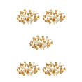 thumbnail image 2 of bedienty 100 Sets Ear Stud Tray Making Findings Earrings Stoppers Bottom Craft Hypoallergenic Earring Accessory Adults Using Gold Color/ 3mm 5Set, 2 of 6