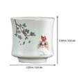 thumbnail image 2 of Tea Cups Cup Ceramic Chinese Japanese Set Sake Asian Drinking Teacups Serving Kungfu Tasting Cat Style Porcelain, 2 of 5
