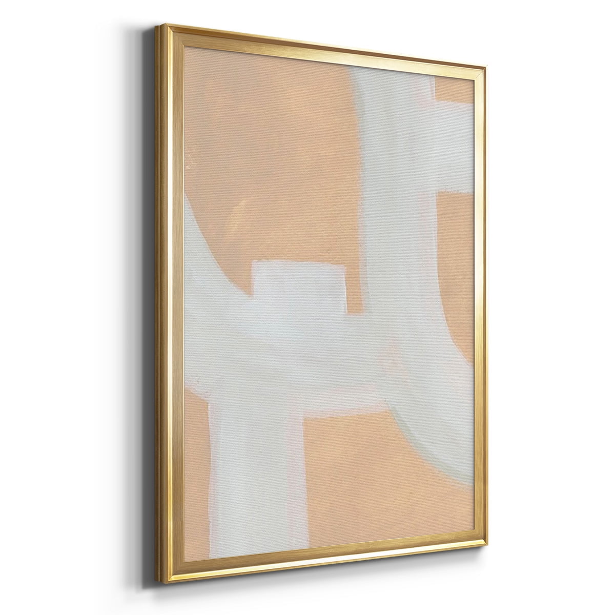 Neutral Winding Paths II Premium Framed Print, in Gold, Black, or Silver - Ready to Hang