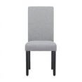 thumbnail image 3 of Costaelm Adison Fabric Dining Side Chair 2 Pc Set in Gray, 3 of 8