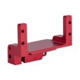 thumbnail image 2 of Vogacara Servo soporte RCGOFOLLOW, soporte de coche RC para accesorios de coche trepador, soporte de aleación de aluminio para piezas de coche Kits de construcción modelo Rojo, 2 of 6
