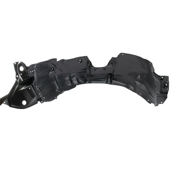 TRQ Right Inner Fender Liner Black Passenger Side Fits Select 2014-2019 Toyota Highlander TO1249195