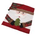 thumbnail image 1 of Funda Trasera Para Silla Navideña, Suave, Cómoda, Antiarrugas, Antideslizante, Para Comedor De Navidad, 1 of 7