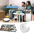 thumbnail image 1 of Chmadoxn Smart Socket US Standard Wifi Version Mobile APP Control Voice Control Wirelessly Control Your Lights And Appliances Smart socket, 1 of 9